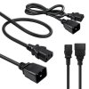 Qoltec Kabel zasilający do UPS | C20/C13 | 1.2m